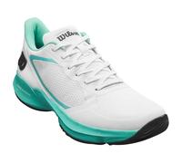 Scarpe da donna per il padel Wilson Hurakn Lite - white/turquoise/black - Bianco (38 2/3)