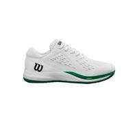 Wilson Rush PRO Ace JR, Scarpa da Tennis, White/White/Bosphorus, 36 2/3 EU