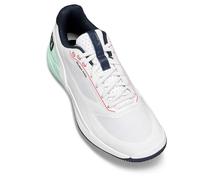 Scarpe da tennis da uomo Wilson Rush Pro 5 Clay - white/bay/fiery cor - Bianco (43 1/3)