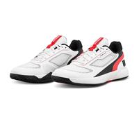Scarpe da tennis bambini Wilson Rush Pro 5 JR - blue/infrared/black - Bianco (38)