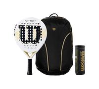 Wilson Scopri il Set Completo per il Padel da Wilson Per gli appassionati del padel, Wilson presenta il set esclusivo Confezione da 3 Optix V2 Lite, progettato per offrire un'esperienza di gioco senza