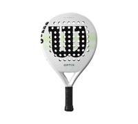 Wilson Scopri la Potenza della Racchetta Wilson Optix V1 La Wilson Optix V1 è la scelta ideale per chi si avvicina al gioco del padel e cerca una racchetta che offra controllo e precisione. Con la sua