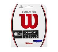 Wilson Sensation Comfort Corda da Tennis Blu Set 12,2 m 1,30 mm | In morbido multifilamento, corda per racchetta da tennis ideata per un'incordatura confortevole e riduzione vibrazioni