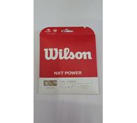 Wilson Set Corda da Tennis NXT Power - 1,26mm (12,2 Metri) - Colore : Natural