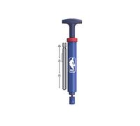 Wilson Set di Pompe da Basket NBA DRV PUMP KIT, Con Manometro e 3 Aghi, Plastica, Blu, Taglia unica