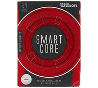 Wilson Smart Core - Palline da golf, confezione da 24, colore: Bianco