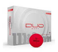 Wilson Staff Duo Morbido 2025 12 Palline da Golf Rosso