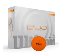 Wilson Staff Duo Soft 2025 12 Palline Da Golf Arancione