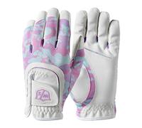 Wilson Staff Fit-All JR Glove, Guanto da Golf, Mano Sinistra, per Ragazzi, Microfibra/Tessuti Sintetici, Taglia Unica
