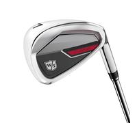 Wilson Staff Golf Clubs, Dynapower Iron Set 5-PW, Steel, per Uomo
