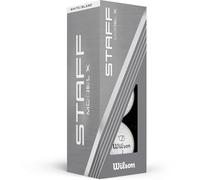 WILSON Staff Model X Palline da golf (bianco, 3 pezzi) 1 manica 2024