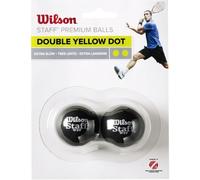 Palline da squash Wilson Staff Double Yellow Dot - 2B