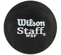 Wilson Staff Pallina da Squash, Confezione da 2, WRT617800, Giallo I/Nero