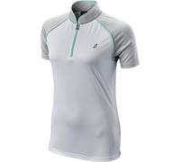 Wilson Staff Polo con zip, bianco/menta