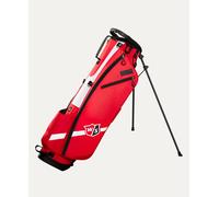 Wilson Staff Qs Stand Bag Rosso/Bianco/Nero