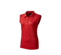 Wilson Staff Sleeveless Polo Ladies Red