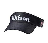 Wilson Staff, WGH6300BL Visiera Curva, Regolabile, Unisex, Poliestere, Nero