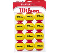 Wilson Starter Red Tballs palline da tennis per bambini 12 pezzi giallo e rosso WRT137100