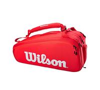 Borsa per racchette Wilson Super Tour 15 Pack Red