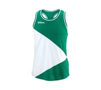 Wilson Team Canottiera Ragazze - Verde, Bianco