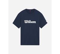 Wilson Team Graphic M - T-shirt Tennis - Uomo - Blu Navy XL