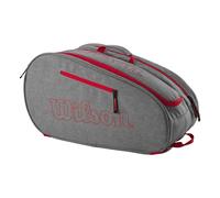 Wilson Team Grey Red Portaracchette Wr8903704001 Grey