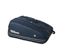 Borsa per racchette Wilson Roland Garros 2025 Session Soiree Super Tour 15PK