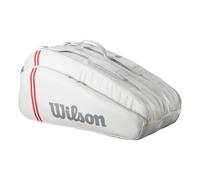 Wilson Tour Borsa Per Racchetta Da 12 - Bianco