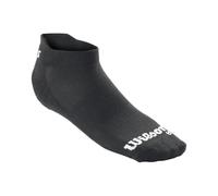 Wilson U KAOS II NOSHOW SCK 1PR/PK Bk/Gy M/L