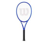 Wilson Ultra 100 V5 - Racchetta da tennis ad alte prestazioni, per adulti, misura impugnatura 3-4 3/8", infilata con Sensation 16 Natural a tensione media