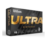Wilson Ultra Distanza 15 Palline da Golf Bianco