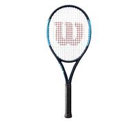 Wilson Ultra V2 - Racchetta da tennis per adulti, 100 l, misura impugnatura 0-10,2 cm, colore: Blu/Blu