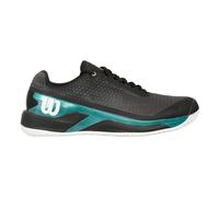 Wilson Uomini Rush PRO 4.0 Cly Scarpe da Tennis Scarpa Terra Battuta Nero -, Nero, 41 1/3 EU