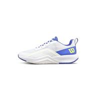 Scarpe da tennis da uomo Wilson Rush Pro Lite - white/amparo blue/safety yellow - Bianco (41 1/3)