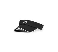 Wilson Visiera da tennis Classic – UPF50 Fast‑Dry, assorbente, vestibilità su misura – Nero S/M