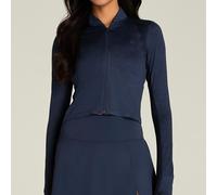 Felpa da tennis da donna Wilson Tennis Long-Sleeve All Day Full Zip - navy blue - Blu (XS)