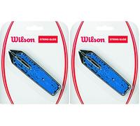 Wilson Wison Ammortizzatori per Corde, String Glide, Nero/Blu, WRZ540300 (Confezione da 2)