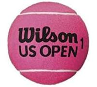 Wilson WRT1415PKXB Pallina da Tennis US Open 5 Mini Jumbo, Ottima come Decorazione e per Autografi, Rosa, 12 cm, Oversize