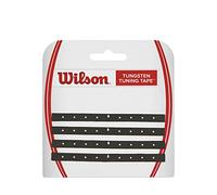 Wilson WRZ535900 Nastro di Piombo Tungsten Tuning Tape, Equilibra il Peso della Testa della Racchetta, Nero