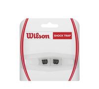 Wilson WRZ537000, Antivibrazione con Logo per Racchetta Unisex - Adulto, Chiaro/Nero, Taglia Unica