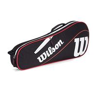 Wilson WRZ881603 - Custodia per Racchetta Advantage III Triple, 71 x 22,5 x 29 cm, 46 Litri, Colore: Nero