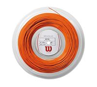 Wilson WRZ906300 Corda da Tennis Revolve, Bobina 200 m, Unisex, Arancione, 1.25 mm