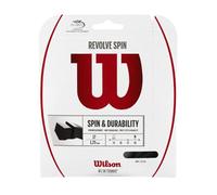 Wilson WRZ958900 Corda da Tennis Revolve Spin, 12.2 m, Unisex, Nero, 1.25 mm