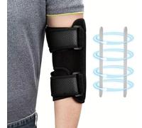 Wilsonzin Tutore Tunnel Cubitale Sindrome Tutore per Stecca Notturna per Sindrome del Tunnel Cubitale Tutore del gomito regolabile per tendinite per Supporto, Slogati, Palestra, Tennis, Golf