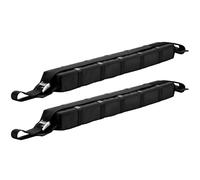 Wiltec Barre portatutto per auto, Portapacchi morbidi universali, Capacità 75 kg