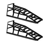 Wiltec 2x Rampe auto 2 t/coppia Pedana sollevamento auto Rampe di carico Acciaio