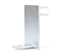 Wiltec Accoppiamento per rimorchio 260 x 140 mm, Attacco Combinato per Gancio di Traino e Testa a Sfera - Barra di Traino oscillante, ausilio di manovra in Acciaio, ad es. per trattori