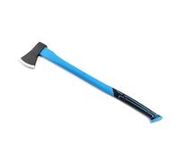 Wiltec Ascia da spacco 1500g, lama acciaio al carbonio, manico in fibra di vetro 860mm Mazza spaccalegna