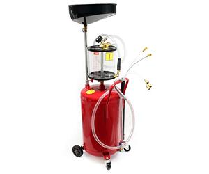 Wiltec Aspiratore Pneumatico dell’Olio esausto di 80 Litri per Il Cambio dell’Olio del Motore