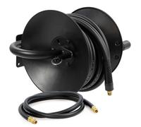 Wiltec Avvolgitubo per aria compressa 15 m Manuale Acciaio 20 bar